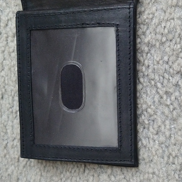 Men's leather wallet - NWOT - Picture 5 of 11